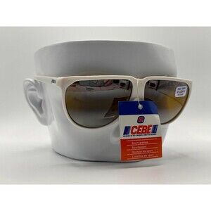 NWT Vintage Cebe Sport Sunglasses | Model 1956G | White with Mirror | France